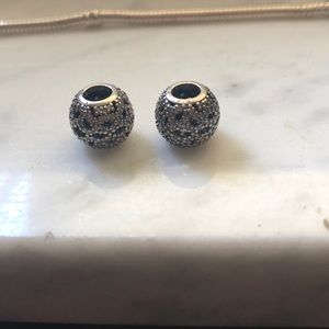 Authentic pandora sparkling pandora charma